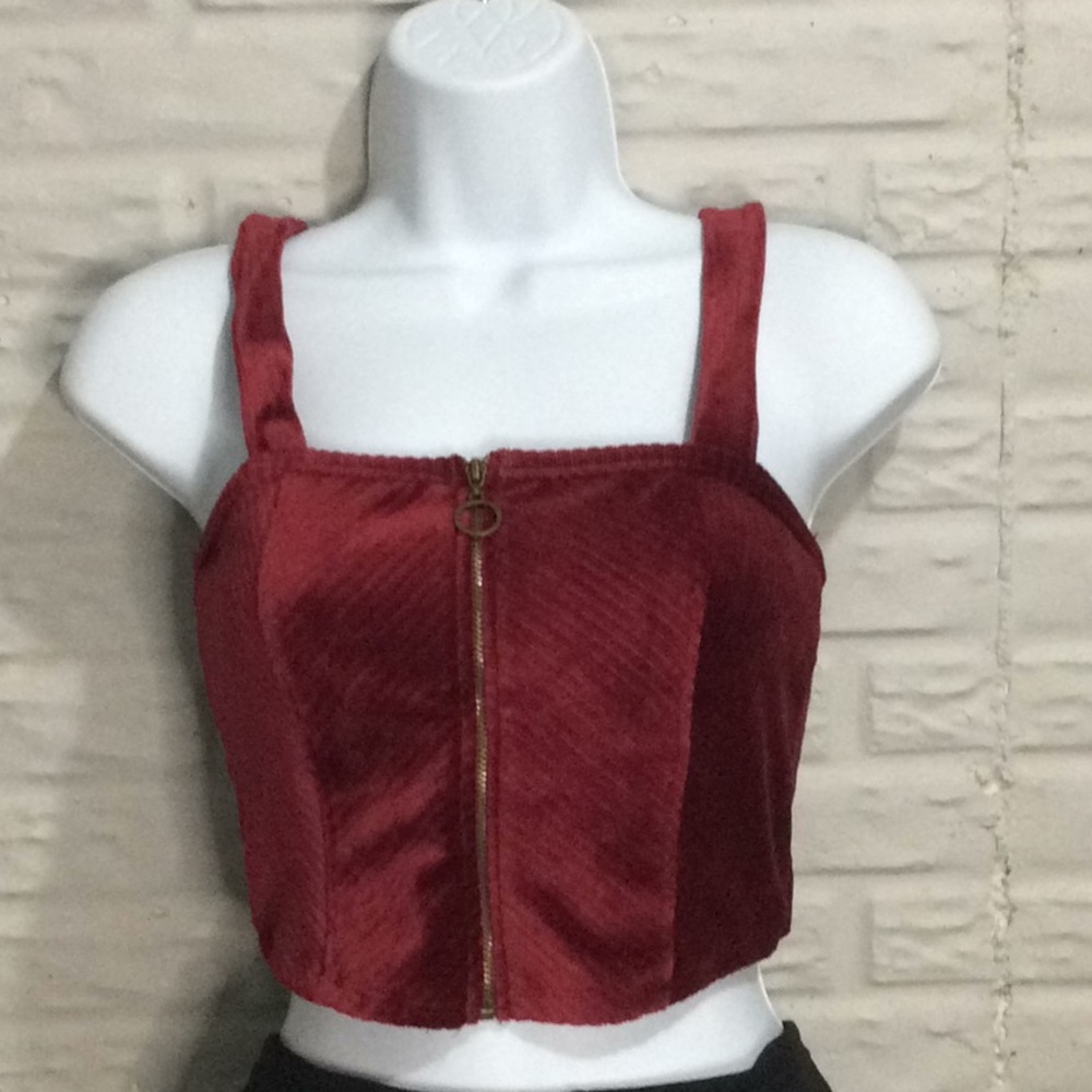 Cropped tank Sz XS.
